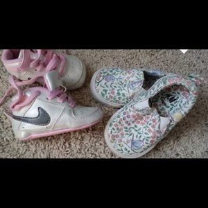 Nike & h&m baby shoes